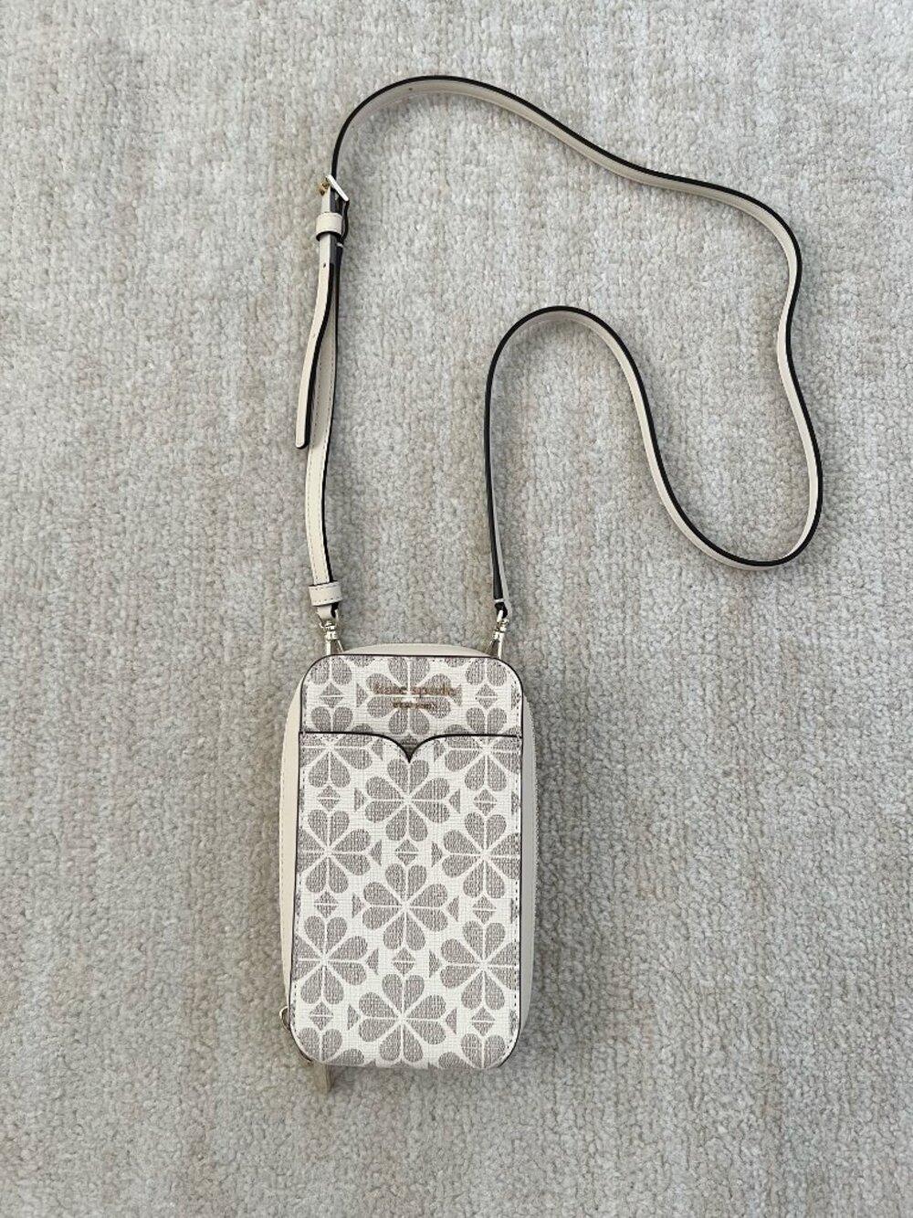 Kate Spade Flower North South Phone Crossbody Bag